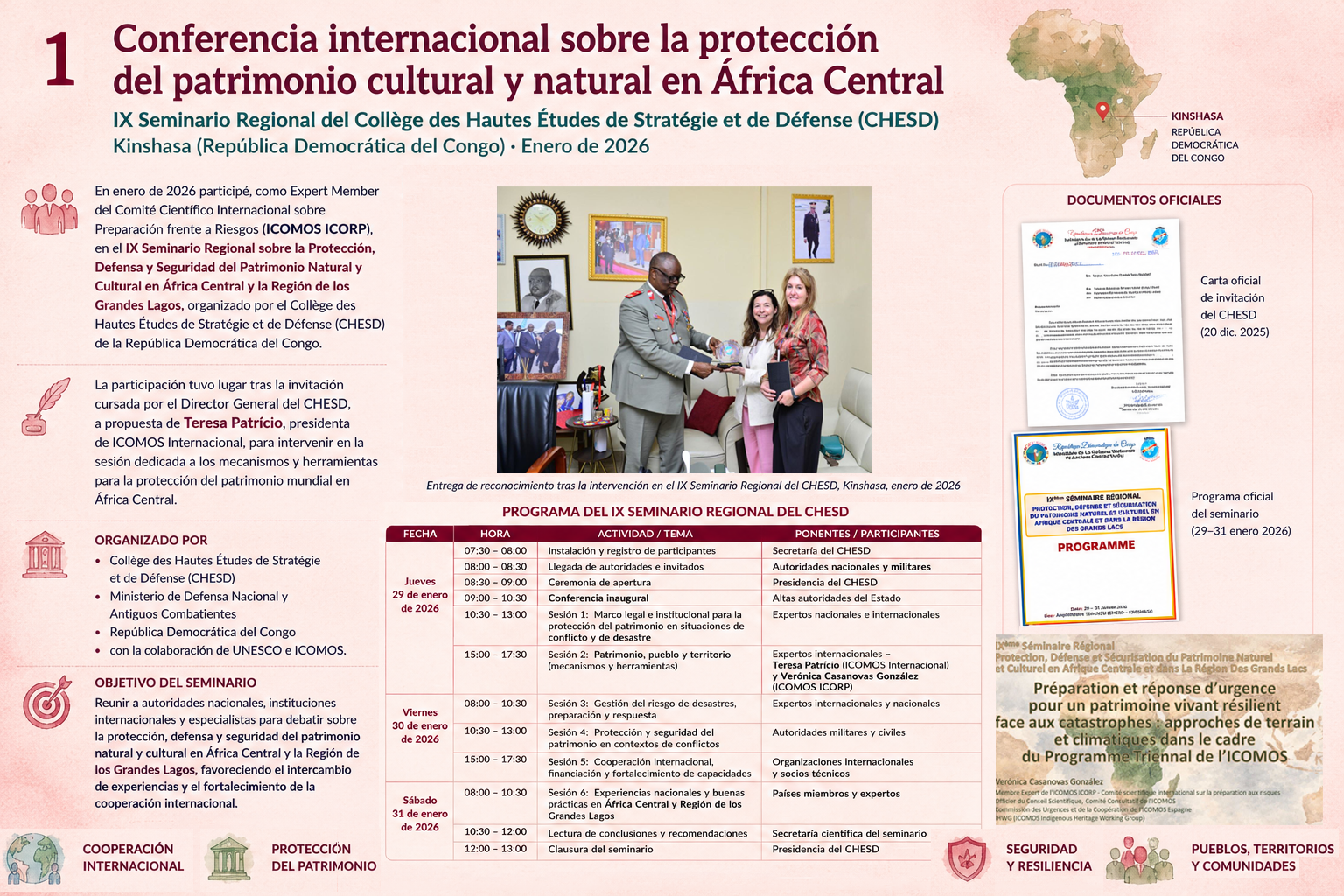 IX Seminario Regional del CHESD 1
