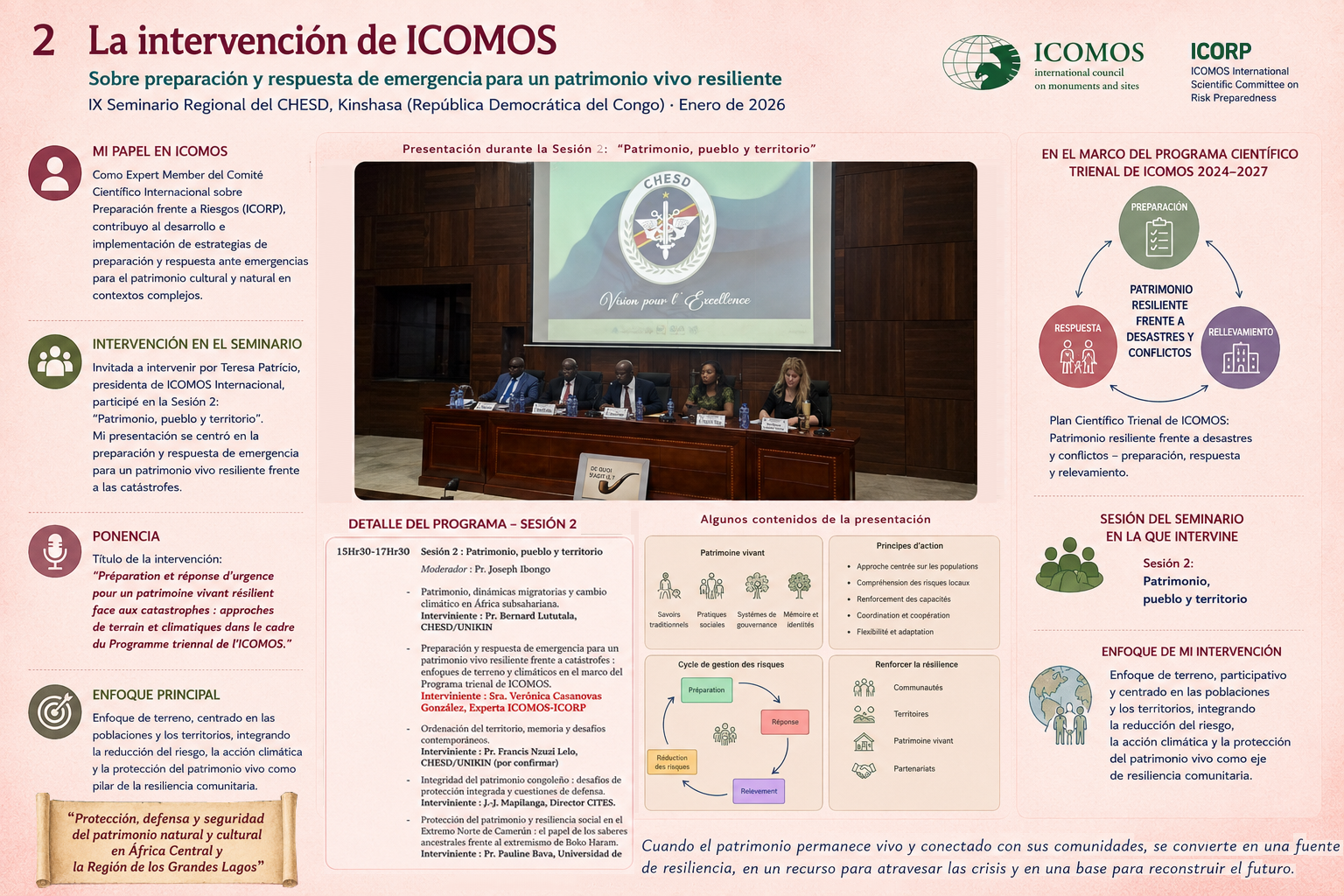 IX Seminario Regional del CHESD 2